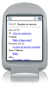 Gmail para moviles