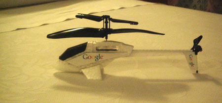 Helicoptero Google