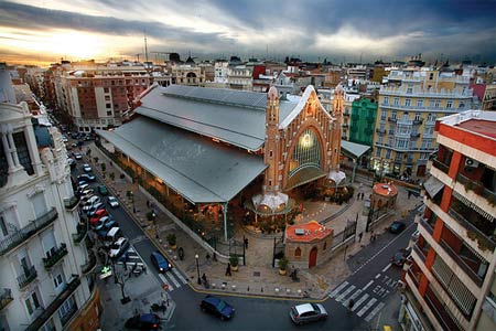 Mercado de Colon en Valencia