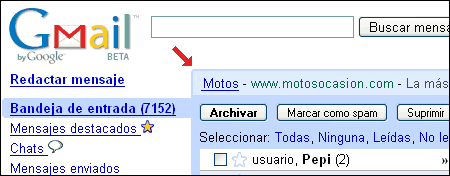 Más publicidad en Gmail